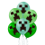 Balony 12 cali zielone Minecraft 12 szt. z wstążką