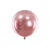 Balon okrągły Glossy 60cm, różowe złoto
