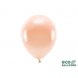 Balony Eco 26cm metalizowane, brzoskwinia (1 op. / 100 szt.)