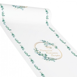 Bieżnik komunijny, dekoracja stołu na Komunię 41 cm x 5 m
