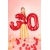 Balon foliowy Cyfra ''0'', 86cm, czerwony